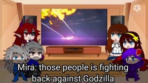 Grand Summoners react to Godzilla Earth (Gacha Club)