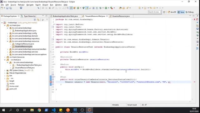 Testes de Integração em API Rest com Spring Boot смотреть онлайн