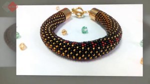 Стиль.  Мозаичное плетение бисером Ксении Феник.