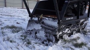 Мотобуксировщик Шармакс. Первый тест драйв. Конструкция / Snowdog Sharmax SH-500 test drive