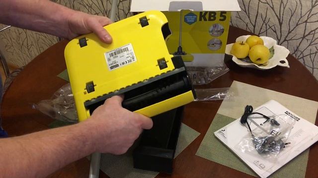 ОБЗОР ЭЛЕКТРОВЕНИКА ФИРМЫ  * KARCHER KB-5 !!!! *AKKU-BESSEN ELECTRIC BROOM 14,4-18V !!!!!