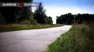KIA Sportage VS Toyota RAV4  Сравнительный тест