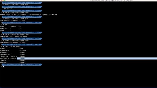 Deep into Service Account | CKA playlist #3 | RBAC Part смотреть онлайн