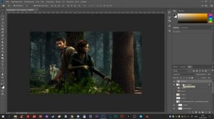 СОЗДАЮ АРТ THE LAST OF US 2 В PHOTOSHOP