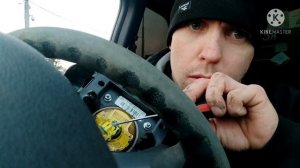 как снять руль на Рено