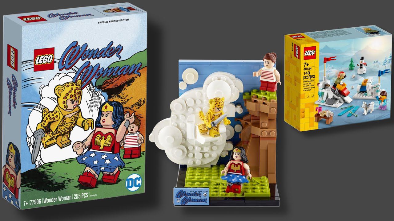 Robi News #18 новый набор Lego Wonder Women 77906, и новый набор Lego 40424 смотреть онлайн