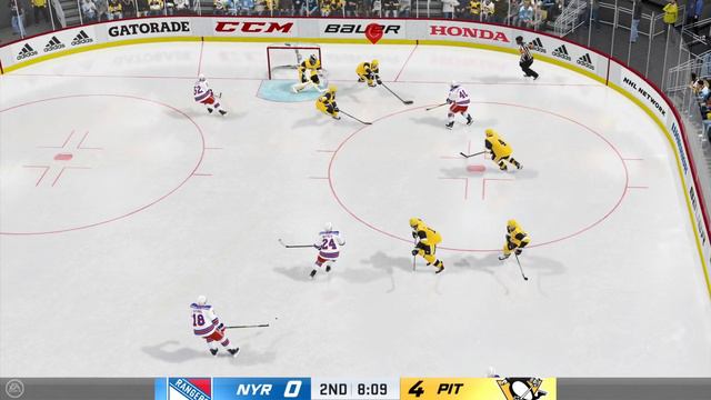 NHL 20 (PS4) - 2019-20 - Game 81 vs Rangers
