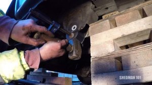 Ford Transit MK 7 Broken Leaf Spring. ( How to change one)