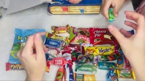 Новогодний подарок 2024! Распаковываем сладкий детский Новогодний подарок вместе! РЖД!