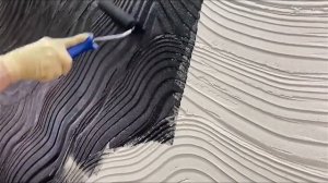 Декоративная штукатурка Loft Beton (Clavel). Нанесение кельмой Kalahari. Вариант №2