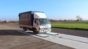 Автомобильные подкладные весы Dini Argeo для поосного взвешивания автомобилей в движении