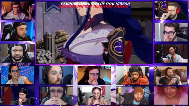 Inazuma Archon Quest Raiden Shogun vs The Traveler - Reaction Mashup (Genshin Impact) Part 1 смотреть онлайн