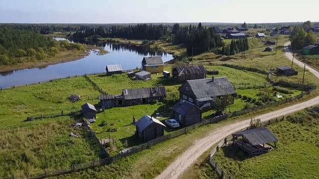 Деревня Лопыдино в Корткеросском районе Республики Коми