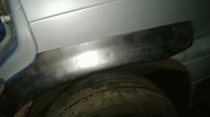 замена задних арок ВАЗ 2114 подгонка Рем комплект