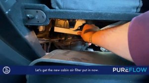 2014 Ford Explorer Cabin Air Filter Replacement PC4068X