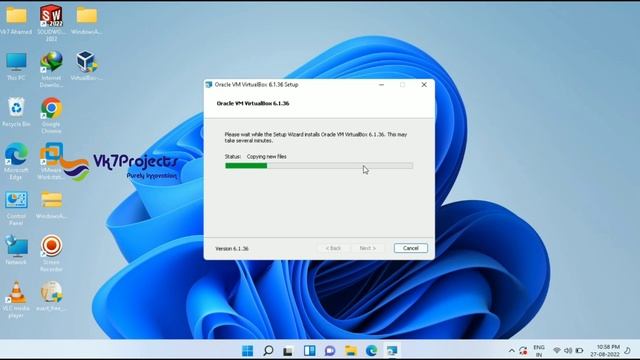 How To Install Oracle VM Virtual Box 6.1.36 On Dell pc|| Vk7projects || #virtualbox смотреть онлайн