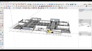 Как регулировать вид перспективы в Sketchup