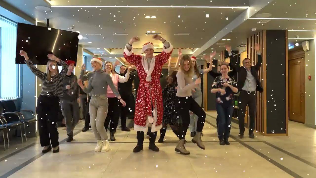 Новогодний танец ТВЗ смотреть онлайн