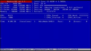 Как проверить ОЗУ оперативную память Memtest