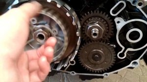 Замена сцепления на XVS 400 (Clutch Replacement on XVS 400)