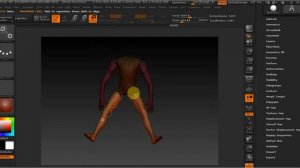 ZBrush  как быстро сделать болванку человека