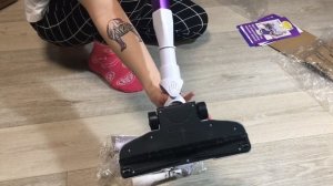 Поглотил и шерсть и пыль пылесос Kitfort KT-5105-1?? Обзор!