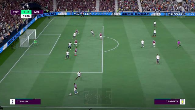FIFA 22 | Spurs vs Aston Villa - Tottenham Hotspur Stadium | Gameplay