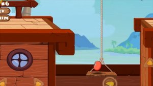 Пиратские кактусы пугают красный шарик! ! Игра Red ball Adventures! Шар на динозавре!
