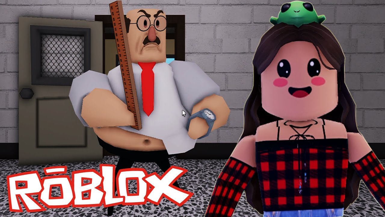 Убегаем из Школы в Roblox приколы Лавинья ? Побег из Школы в Роблокс ? GREAT SCHOOL BREAKOUT ?