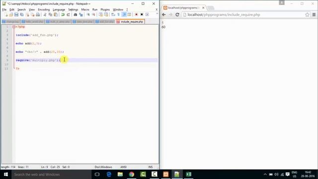 3 Include and Require Functions - Advanced Php Tutorial for Beginners