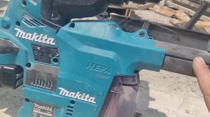 Мощный перфоратор MAKITA DHR282 с системой пылеудаления DX08