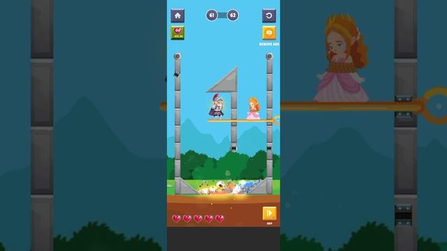 Hero rescue puzzle gameing// save princess //Android iOS game