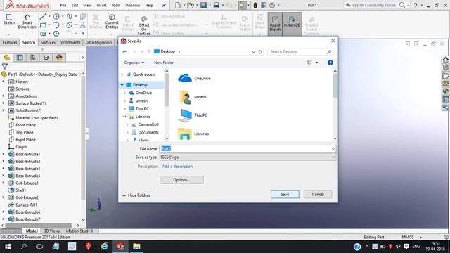 Solidwork to convert igs смотреть онлайн
