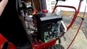 Snowblower Troy built startup OHV problem won't start help