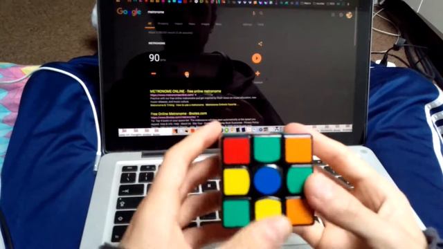 Speedcubing training 85 - metronome solves смотреть онлайн