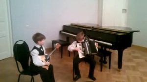 "Кукушка" Ф. Куперен , "Плясовой наигрыш" Б.Феоктистов