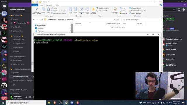 Usando Git Clone смотреть онлайн