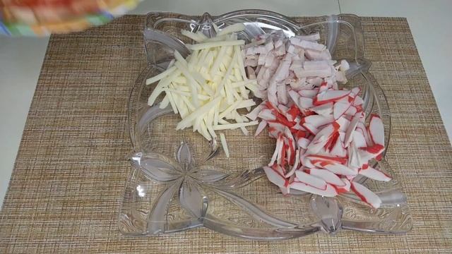 Этот САЛАТ первый улетает со стола. Готовится быстро! салат на новый год