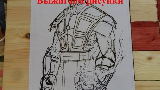 Изготовление доски для нард (c фоновой мелодией)