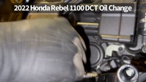 Honda Rebel 1100 DCT Oil Change