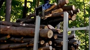 МАЗ с Манипулятором. Загрузка Леса на сомого себя!!! /MAZ with manipulator