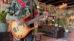 Danelectro Longhorn Bass Copper Burst 2020'S Korea