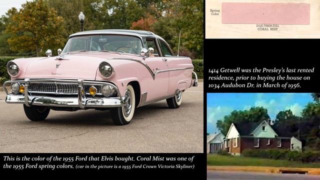 Elvis' Cars part 04 (re-do) - The 1955 Ford Fairlane Victoria смотреть онлайн