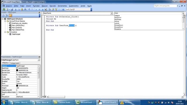[REPOSTADO] Demonstração de VBA com MS Office Excel 2003 смотреть онлайн