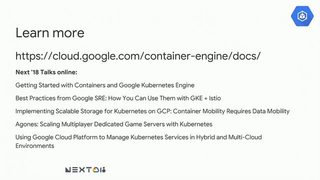 Where Should I Run My Code? Serverless, Containers, VMs and More (Cloud Next '18) смотреть онлайн