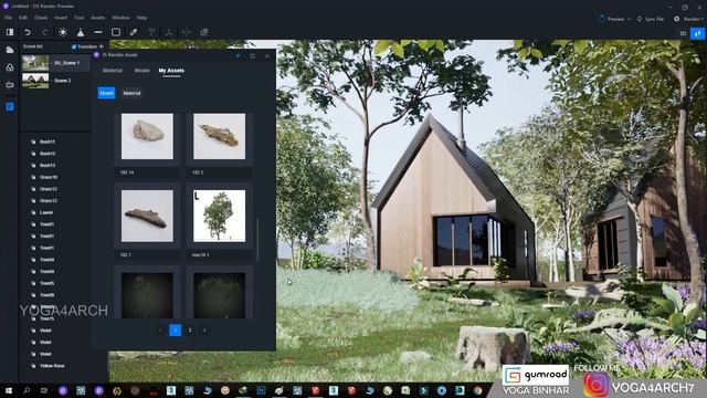 D5 RENDER 1.5 RENDERING SERIES1 HOUSE IN NATURE