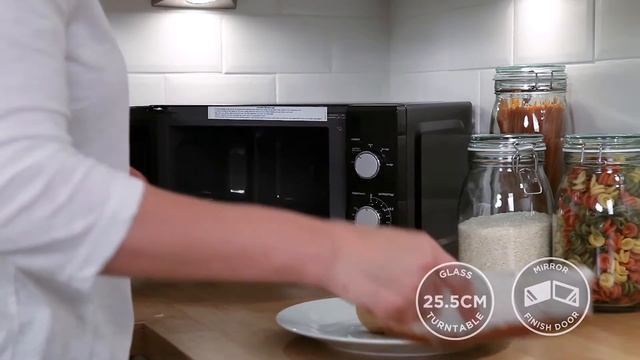 Russell Hobbs Compact Manual Microwave RHM2093B Product Video смотреть онлайн