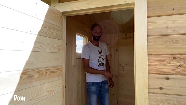 Баня 2 х 3 под ключ за 4 часа! Проект #Баняза100ку