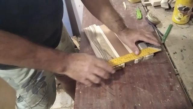 Разделочная доска из трех пород дерева своими руками. смотреть онлайн