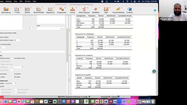 FREE AND OPEN SOURSE SOFTWARE (FOSS) FOR RESEARCH DATA ANALYSIS by Dr.Thiyagu K. Central University